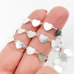 Load image into Gallery viewer, Sterling Silver Heart Chain