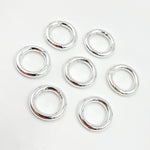 Load image into Gallery viewer, 13MM White Sterling Silver Round Clasp