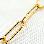 Load image into Gallery viewer, 14K Gold Filled Flat Paperclip Link Chain