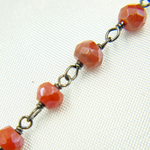 Load image into Gallery viewer, Coated Terracotta Quartz Wire Chain
