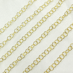 Load image into Gallery viewer, Solid Gold Smooth Round Link Chain