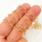 Load image into Gallery viewer, 14K Gold Filled Twisted Oval Link Chain