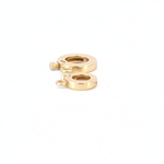 Load image into Gallery viewer, FND001. 14K Solid Gold Fancy Spring Ring