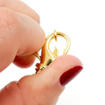 Load image into Gallery viewer, 23MM Gold-plated Sterling Silver Gold Plated Trigger Clasp