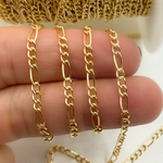 Load image into Gallery viewer, Yellow Gold Filled Figaro Style Chain.