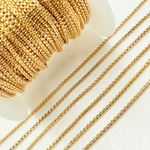 Load image into Gallery viewer, 14k Yellow Gold Filled Smooth Box Link Chain