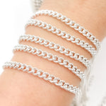 Load image into Gallery viewer, Sterling Silver Curb Chain