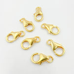 Load image into Gallery viewer, 14.6MM Gold Plated Trigger Clasp