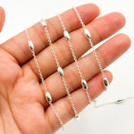 Load image into Gallery viewer, 925 Sterling Silver Satellite Chain