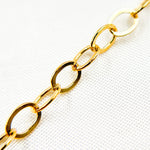 Load image into Gallery viewer, 14k Gold Filled Flat Round Link Chain