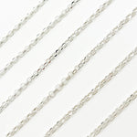 Load image into Gallery viewer, Sterling Silver Rolo Chain