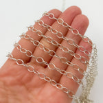 Load image into Gallery viewer, Sterling Silver Oval Cable Link Chain