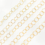 Load image into Gallery viewer, 14K Gold-Filled Smooth Round Link Chain