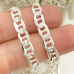 Load image into Gallery viewer, 925 Sterling Silver Flat Marina Chain