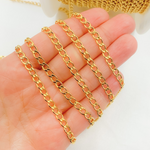 Load image into Gallery viewer, 14k Gold Filled Flat Curb Link Chain