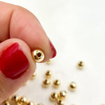 Load image into Gallery viewer, 4MM Gold Filled Seamless Beads