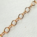 Load image into Gallery viewer, Rose Gold-Filled Smooth Cable Chain