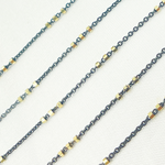 Load image into Gallery viewer, 925 Sterling Silver Satellite Cube Chain