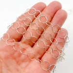Load image into Gallery viewer, Sterling Silver Smooth Round Link Chain