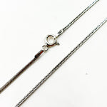 Load image into Gallery viewer, Oxidized Sterling Silver Wheat Necklace