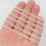 Load image into Gallery viewer, Sterling Silver Double Curb Chain