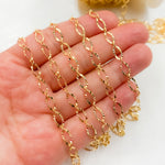 Load image into Gallery viewer, 14K Gold Filled Diamond Cut Oval Link Chain