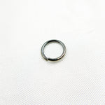 Load image into Gallery viewer, 7MM 20Gauge Black Rhodium Open Jump Ring