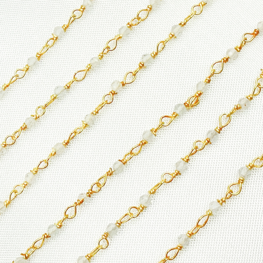 White Topaz Wire Chain