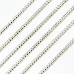 Load image into Gallery viewer, Sterling Silver Flat Curb Chain