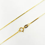 Load image into Gallery viewer, 058VED. 14K Solid Gold Link Box Chain