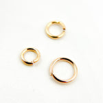 Load image into Gallery viewer, 22 Gauge Open Gold Filled Jump Ring