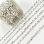 Load image into Gallery viewer, Sterling Silver Diamond Cut Marina Chain