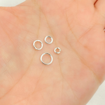 Load image into Gallery viewer, 925 Sterling Silver Open Jump Rings