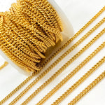 Load image into Gallery viewer, 14K Gold Filled Solid Curb Link Chain