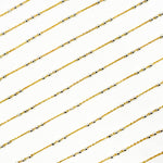 Load image into Gallery viewer, V289TT. 14k Gold Filled Chain and 3 Sterling Silver Beads in Between