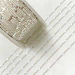 Load image into Gallery viewer, Sterling Silver Curb and Diamond Cut Marina Link Chain