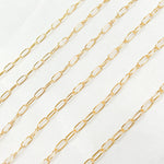 Load image into Gallery viewer, 14K Gold-Filled Smooth Paperclip Chain