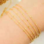 Load image into Gallery viewer, Gold Plated 925 Sterling Silver Cube Link Chain