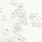 Load image into Gallery viewer, White Sterling Silver Open Jump Ring