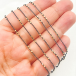 Load image into Gallery viewer, 925 Sterling Silver Satellite Cube Chain