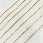 Load image into Gallery viewer, 14k Gold Filled 1mm Link Box Chain
