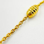 Load image into Gallery viewer, Gold Plated Sterling Silver Satellite Necklace