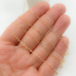 Load image into Gallery viewer, 14k Gold Filled Flat Cable Chain
