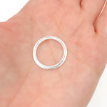 Load image into Gallery viewer, 20MM White Sterling Silver Ring Connector
