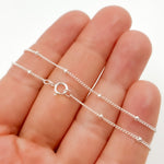 Load image into Gallery viewer, Sterling Silver Satellite Necklace