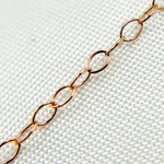 Load image into Gallery viewer, Rose Gold Filled Flat Cable Chain