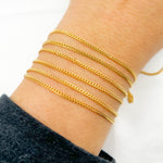 Load image into Gallery viewer, 14K Gold-Filled Flat Curb Chain
