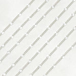 Load image into Gallery viewer, Sterling Silver Curb and Diamond Cut Marina Link Chain