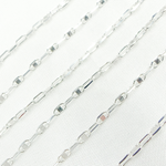 Load image into Gallery viewer, Sterling Silver Oval & Mariner Link Chain