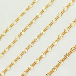 Load image into Gallery viewer, 14k Gold Filled Curb & Diamond Cut Marina Link